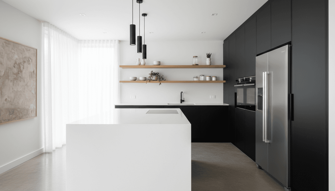 Finished legal basement suite kitchen